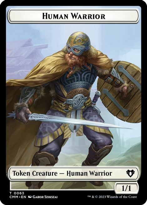 Zombie Army // Human Warrior Card Back