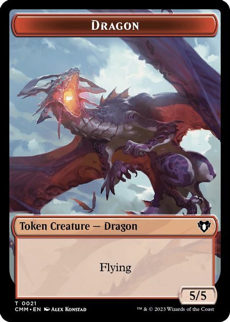Dragon // Thopter Card Back