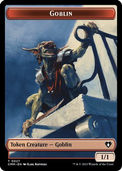 Goblin / Zombie Parte Posterior