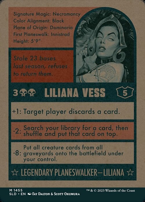 Liliana Vess // Liliana Vess Card Back