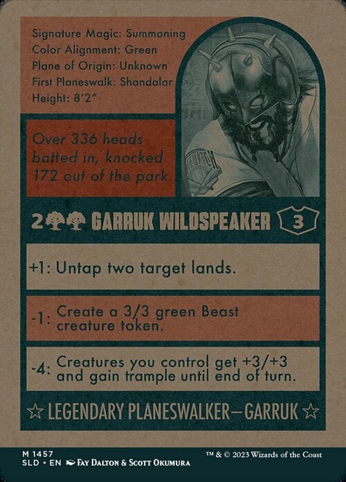 Garruk Wildspeaker // Garruk Wildspeaker Card Back