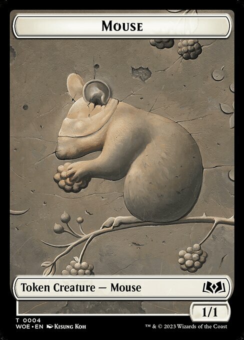 Mouse // Food Card Back