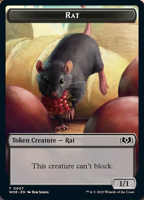 Rat // Food Card Back