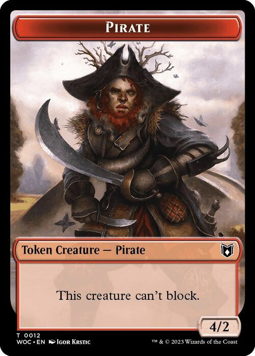 Pirate // Human Card Back