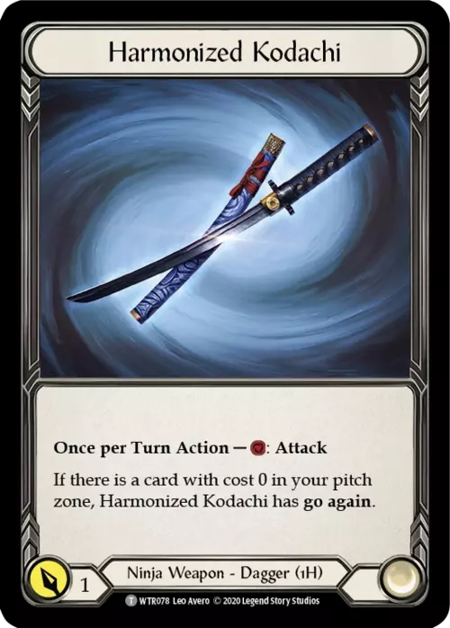 Anothos // Harmonized Kodachi Card Back