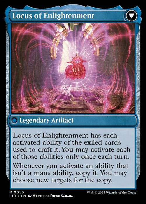 The Enigma Jewel // Locus of Enlightenment Card Back