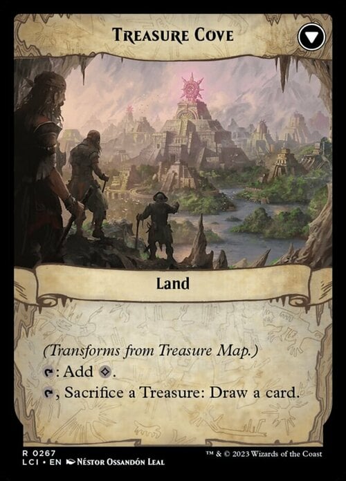 Treasure Map // Treasure Cove Card Back