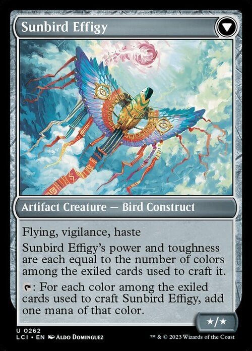 Sunbird Standard // Sunbird Effigy Parte Posterior