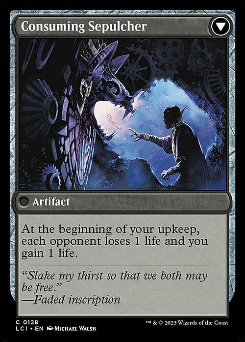 Tithing Blade // Consuming Sepulcher Card Back
