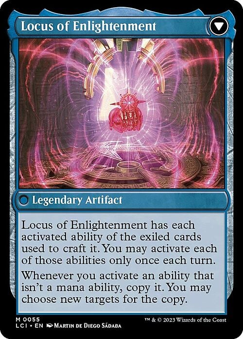 The Enigma Jewel // Locus of Enlightenment Card Back