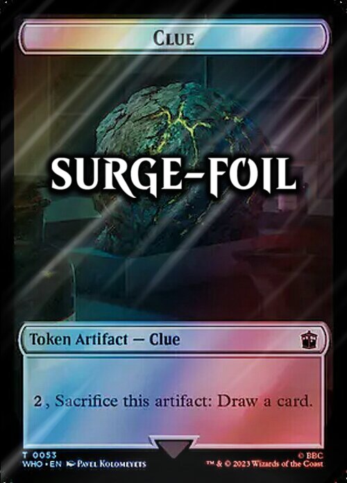 Alien Rhino // Clue Card Back