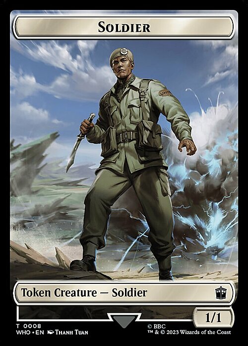 Horse // Soldier Card Back