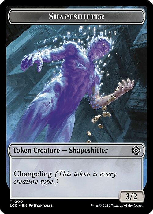 Shapeshifter // Salamander Warrior Card Back
