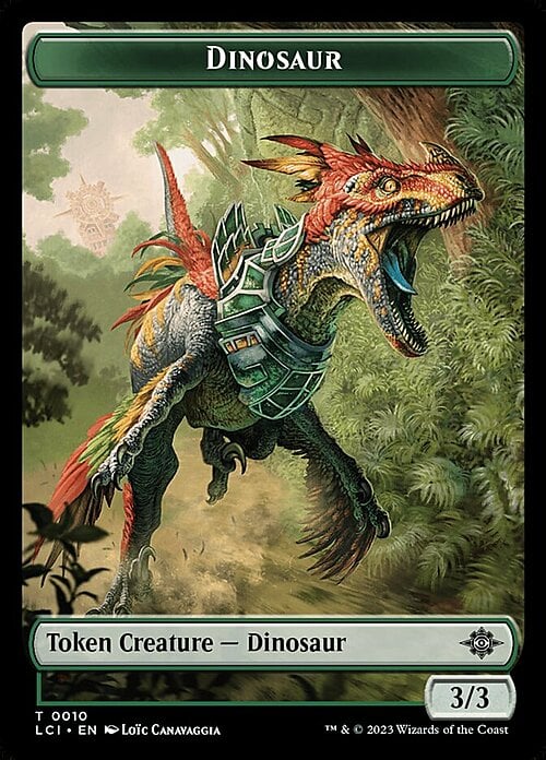 Vampire // Dinosaur Card Back