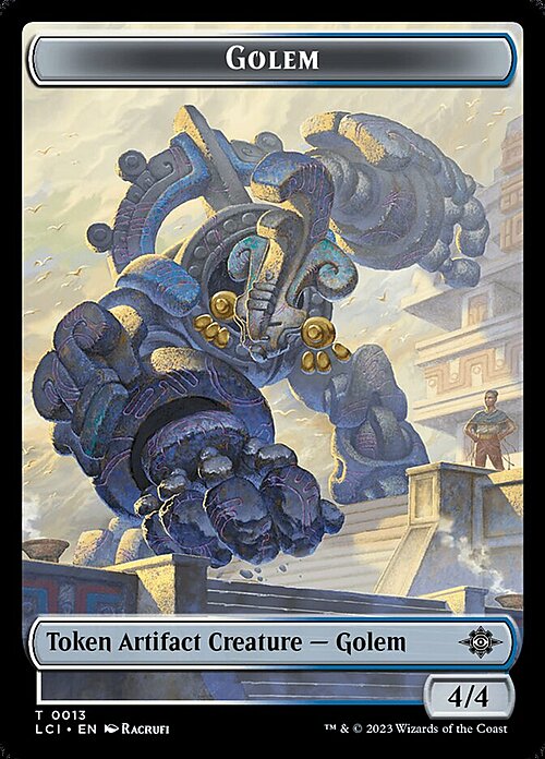 Treasure // Golem Card Back