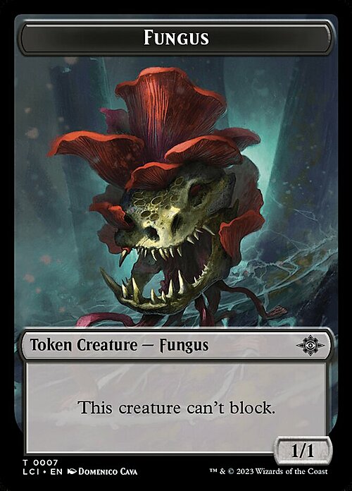 Map // Fungus Card Back