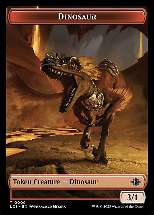 Gnome // Dinosaur Card Back