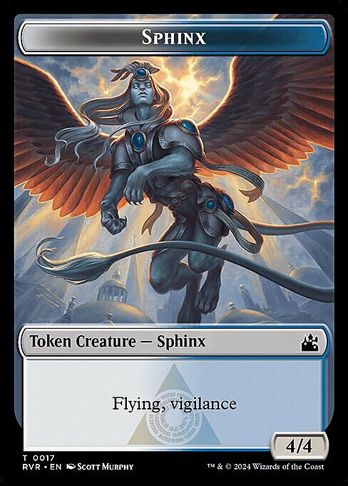Sphinx // Elf Knight Card Back