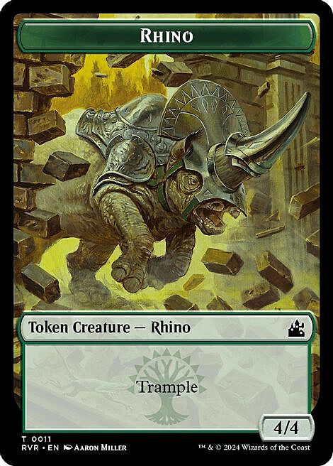 Saproling // Rhino Card Back