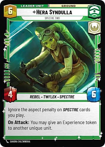 Hera Syndulla - Spectre Two Card Back