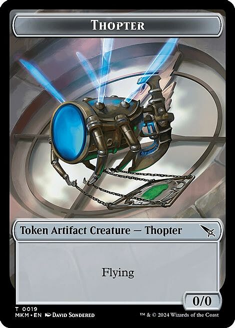 Thopter // Detective Parte Posterior