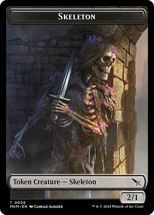 Skeleton // Detective Card Back