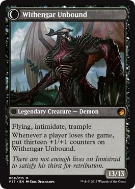 Elbrus, the Binding Blade // Withengar Unbound Card Back