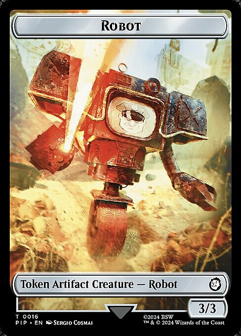 Treasure // Robot Card Back