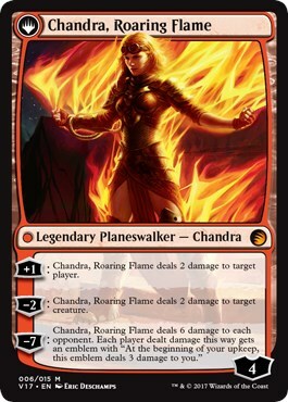 Chandra, Fuoco di Kaladesh // Chandra, Fiamma Ruggente Card Back