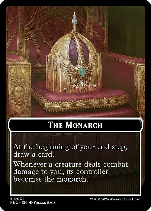 Gold // The Monarch Card Back