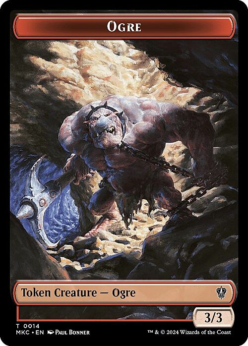 Human // Ogre Card Back