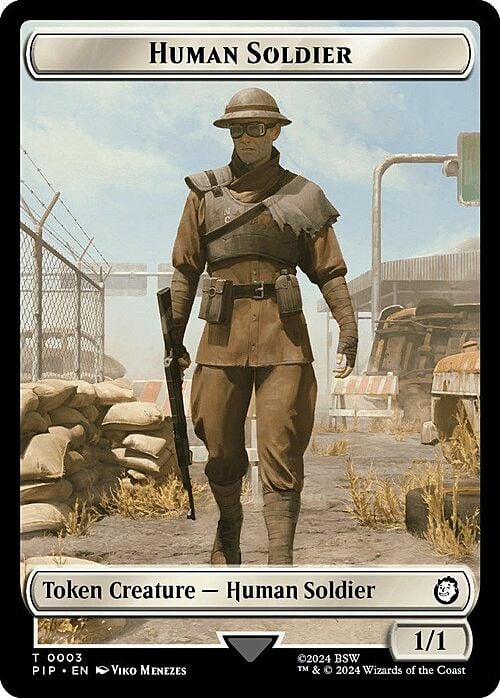 Human Soldier // Radiation Card Back