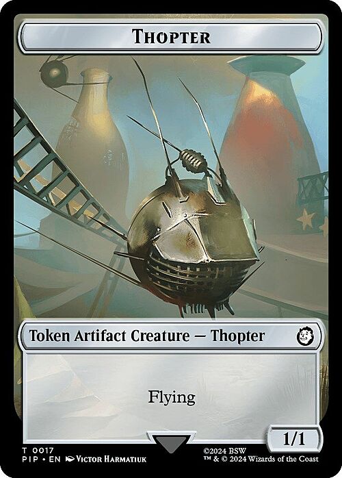 Thopter // Treasure Parte Posterior