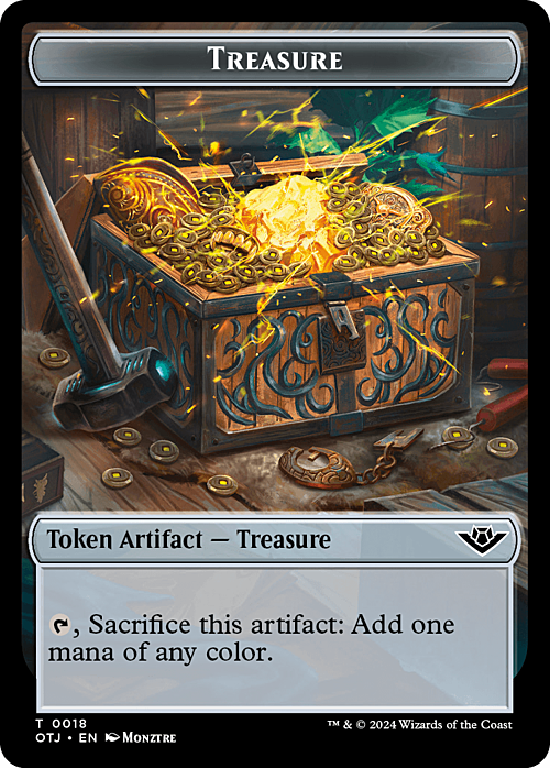 Dragon Elemental // Treasure Card Back
