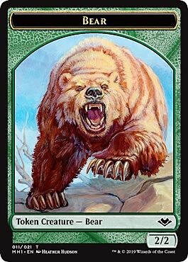 Zombie // Bear Card Back