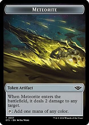 Mercenary // Meteorite Card Back