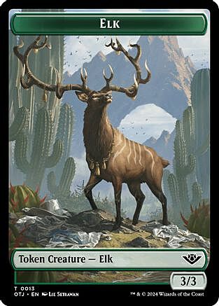 Treasure // Elk Card Back