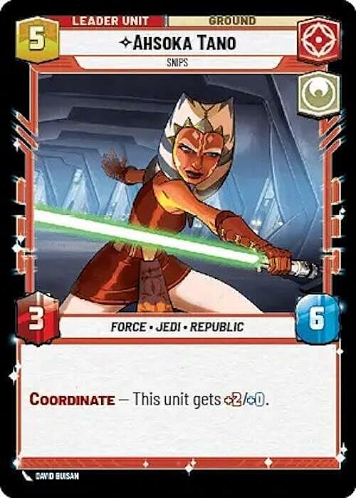 Ahsoka Tano - Snips Card Back