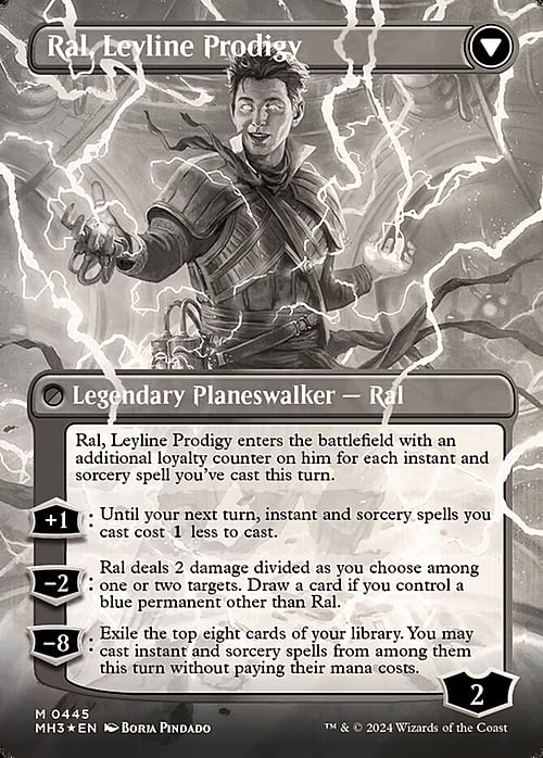 Ral, Monsoon Mage // Ral, Leyline Prodigy Card Back