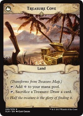 Treasure Map // Treasure Cove Card Back