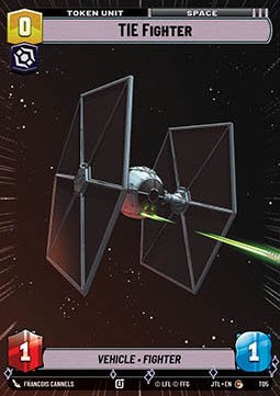 Resistance Headquarters // TIE Fighter Card Back