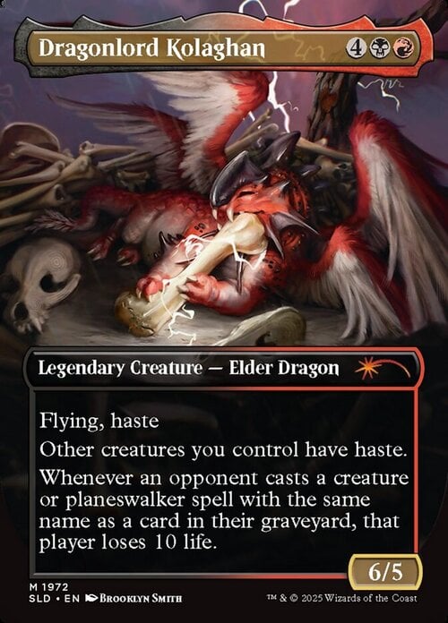 Dragonlord Kolaghan Card Back