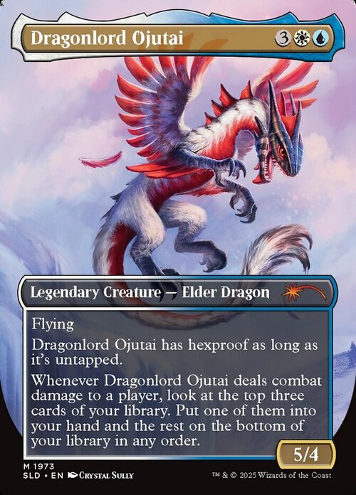 Dragonlord Ojutai Card Back