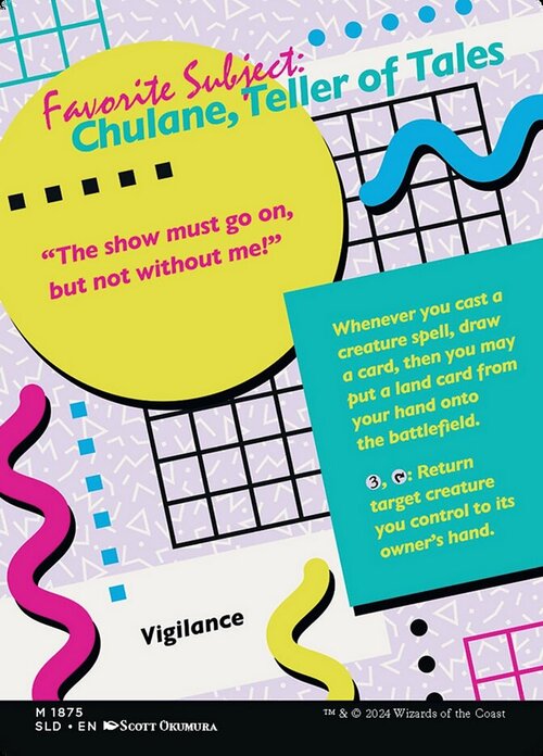 Chulane, Teller of Tales Card Back