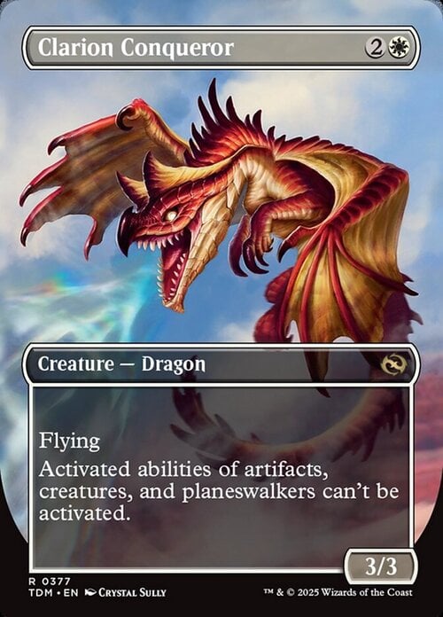 Clarion Conqueror Card Back