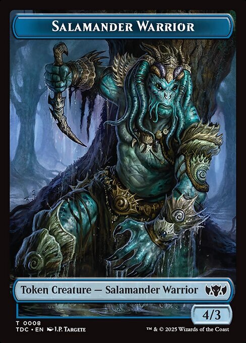 Zombie Druid // Salamander Warrior Card Back