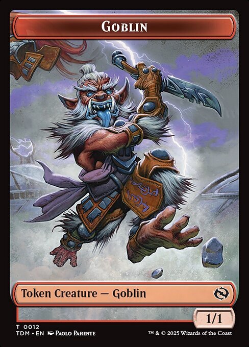 Dog // Goblin Card Back