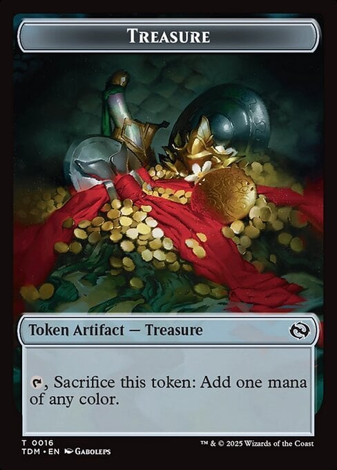 First Mate Ragavan // Treasure Card Back