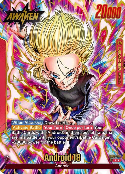 Android 18 // Android 18 Card Back