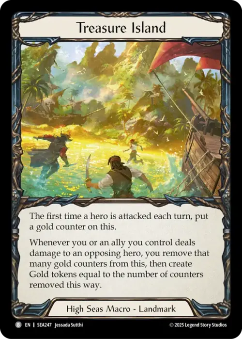 Marlynn // Treasure Island Card Back